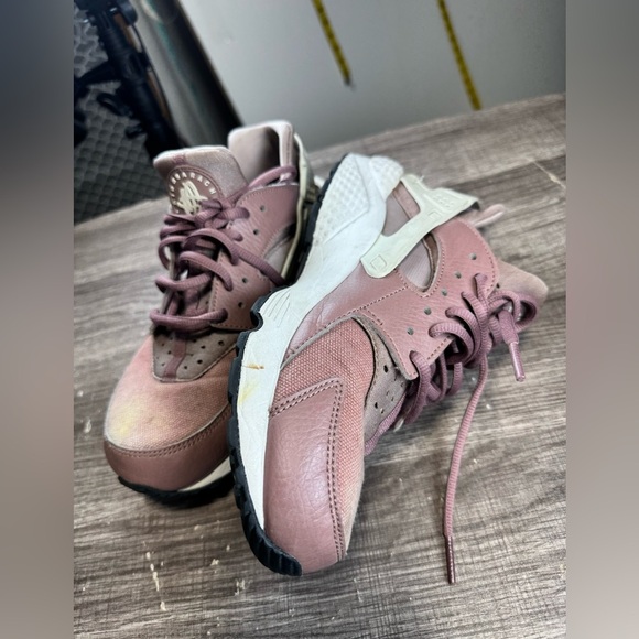 EUC Nike Air Huarache Run (Smokey Mauve/White) Women's‎ Shoes 634835-203 Size 8 - Picture 6 of 10